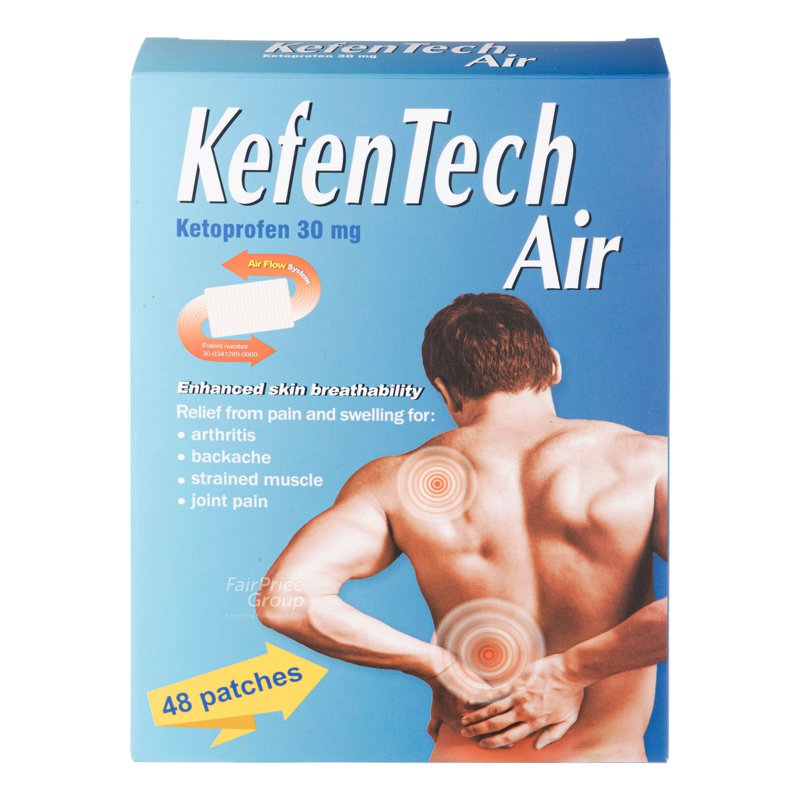 Kefentech Air Plasters Value Pack 48 per pack