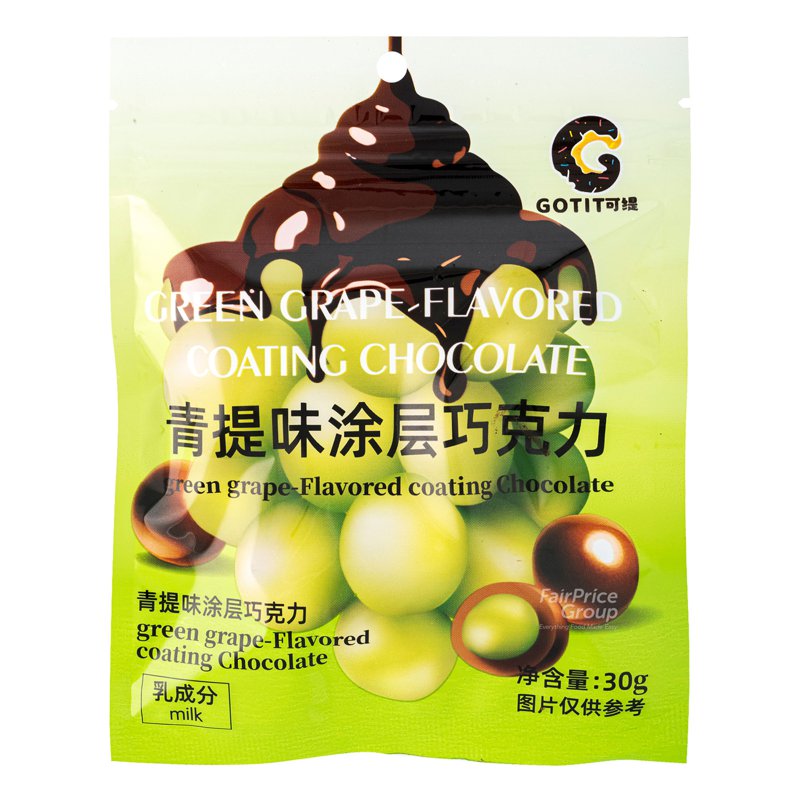 COTTI Filled Chocolates - Green Grape