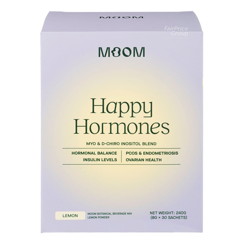 Moomhealth Happy Hormones Sachets - Lemon 30 per pack