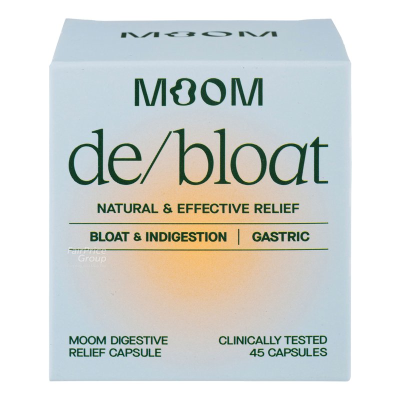 Moomhealth De/bloat Capsules 45 per pack