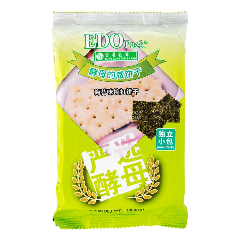 XINMENG Edo Soda Crackers - Seaweed