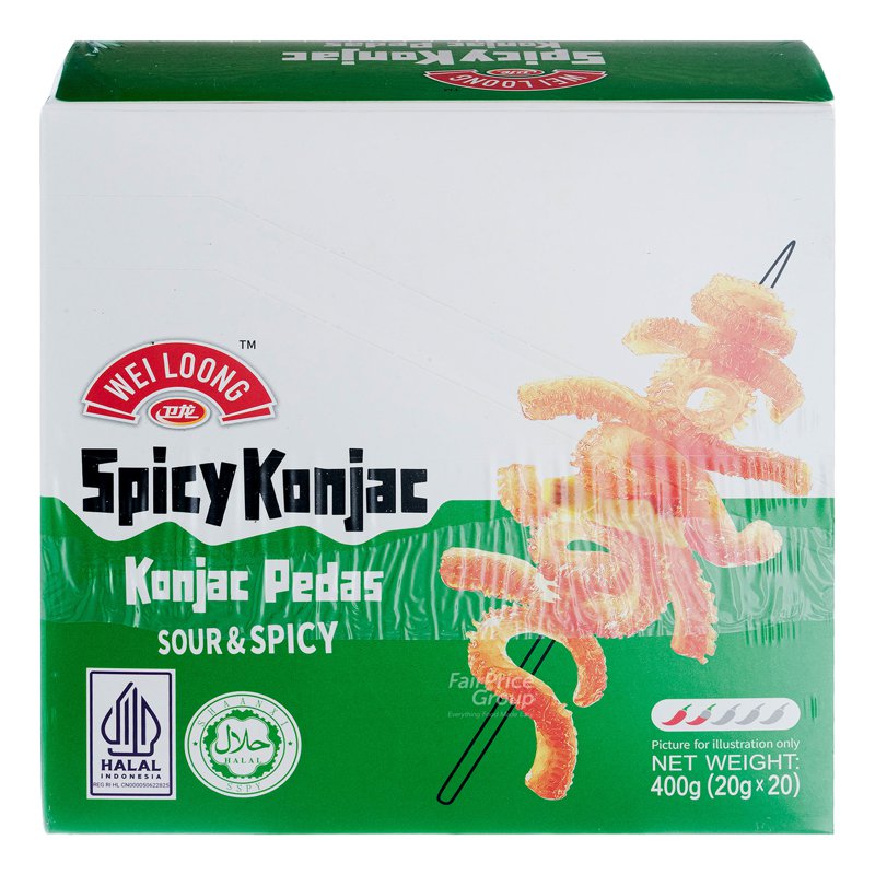 WeiLong Spicy Konjac - Sour & Spicy