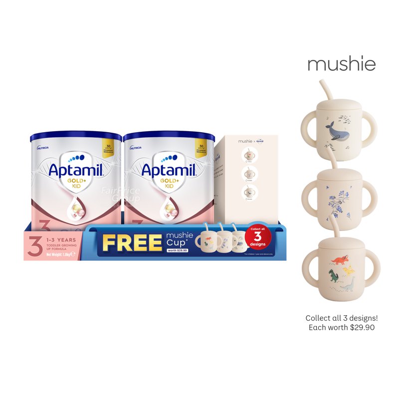 Aptamil Profutura Kid Cesarbiotik Milk - Stage 3 + Free Mideer