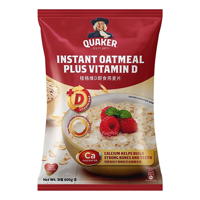 Quaker Instant Oatmeal - Plus Vitamin D