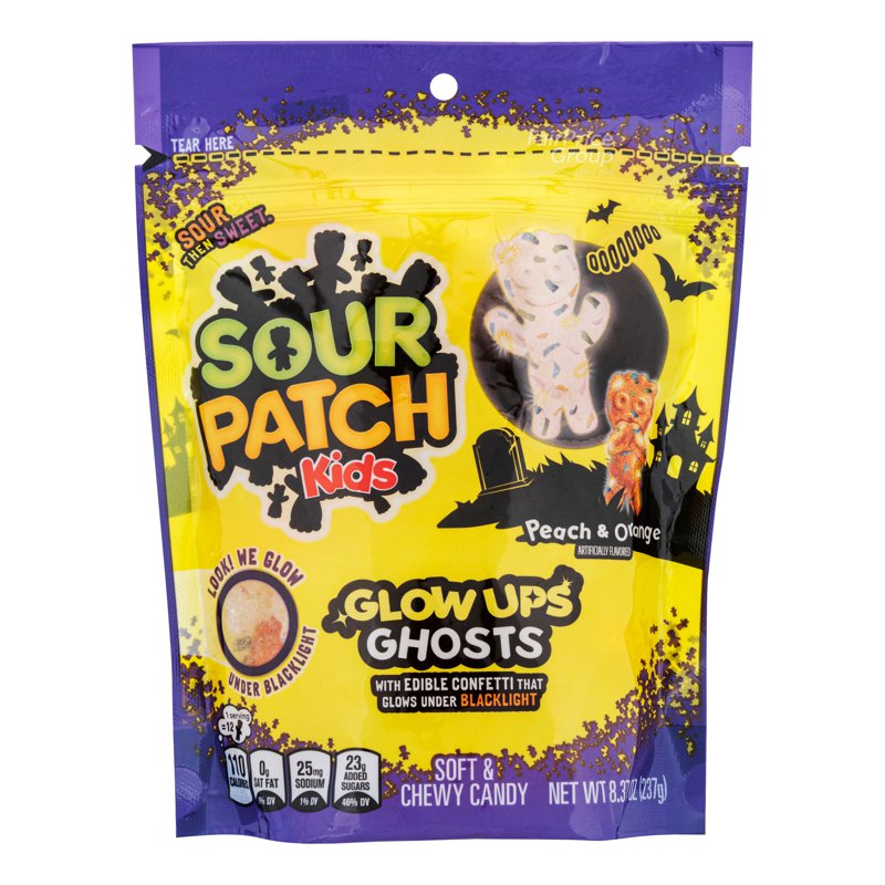 Sourpatch Sour Patch Sweets Kids - Glow Ups Ghost Shaped