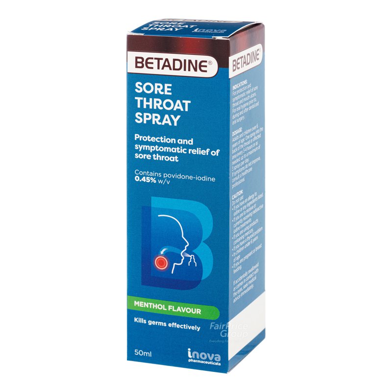 Betadine Sore Throat Spray