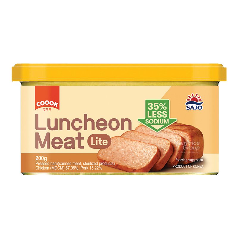 COOOK Sajo Luncheon Meat Lite Less Sodium