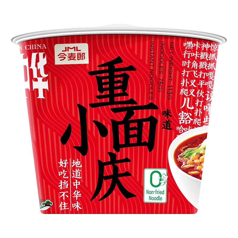 Jml Chong Qing Xiao Mian Instant Noodles - Spicy 113g