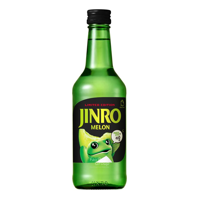 Jinro Bottle Soju - Melon (Limited Edition)