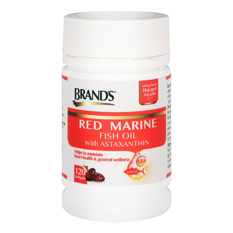Brand's Red Marine Fish Oil 120 per pack