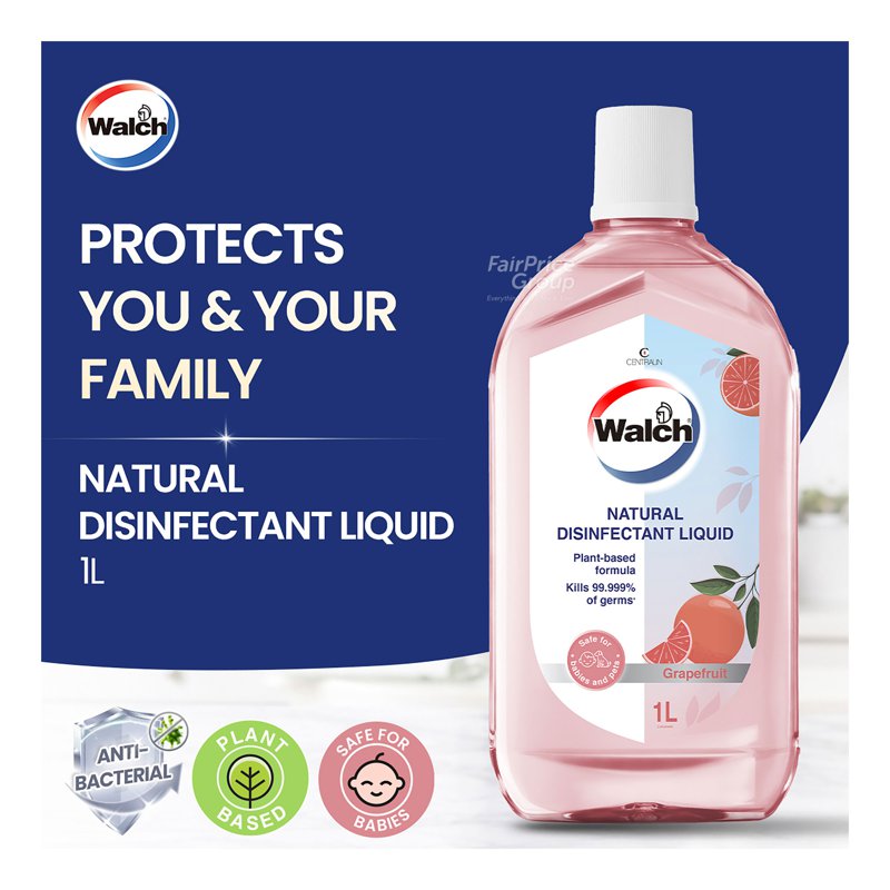 Walch Natural Disinfectant Liquid - Grape Fruit