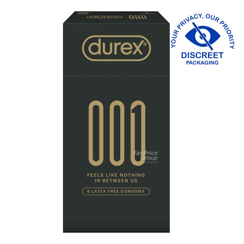 Durex Condom - 001 6 per pack