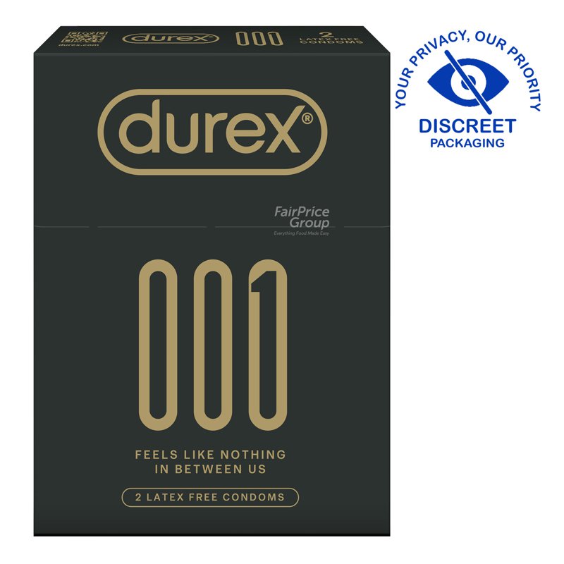 Durex Condom - 001 2 per pack