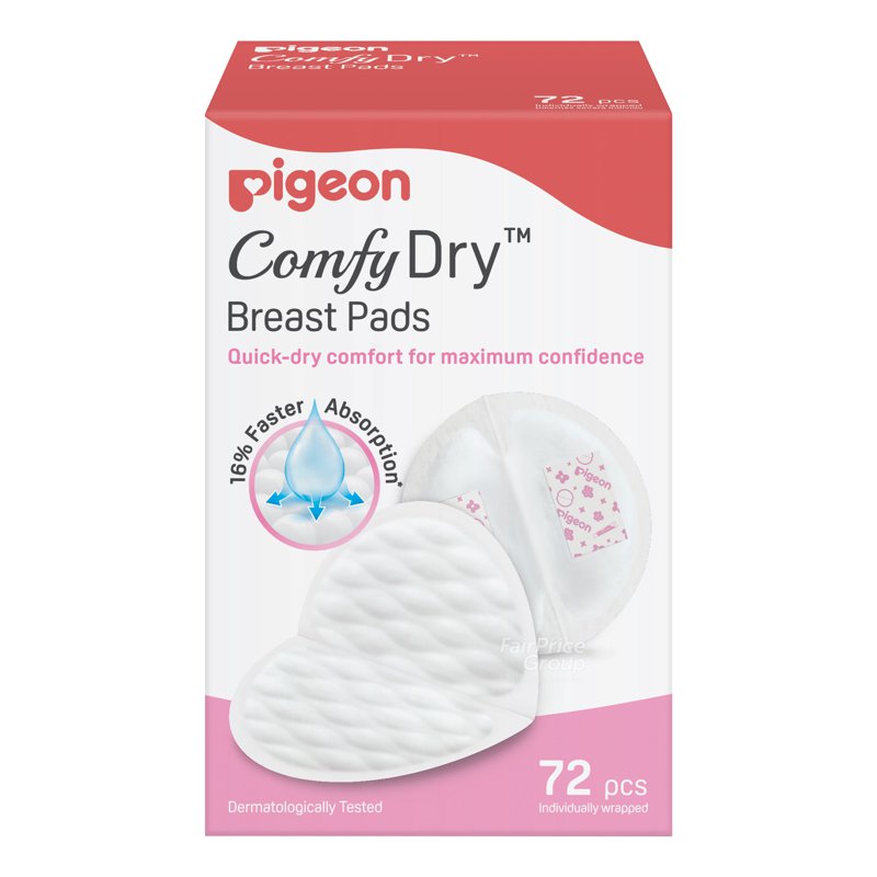 Pigeon Breast Pads - Comfy Dry 72 per pack