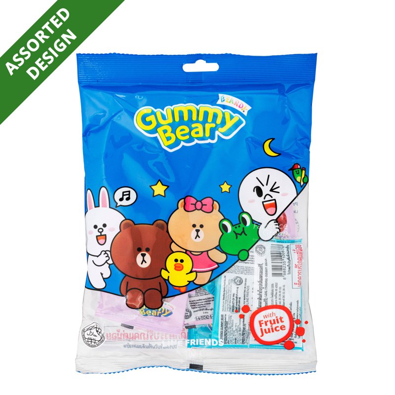 Beardy Line Friends Gummy - Bear