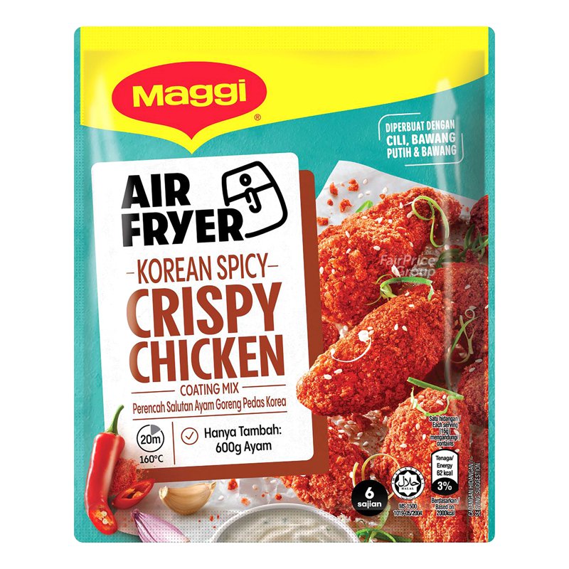 Maggi Airfryer Crispy Chicken Coating Mix - Korean Spicy