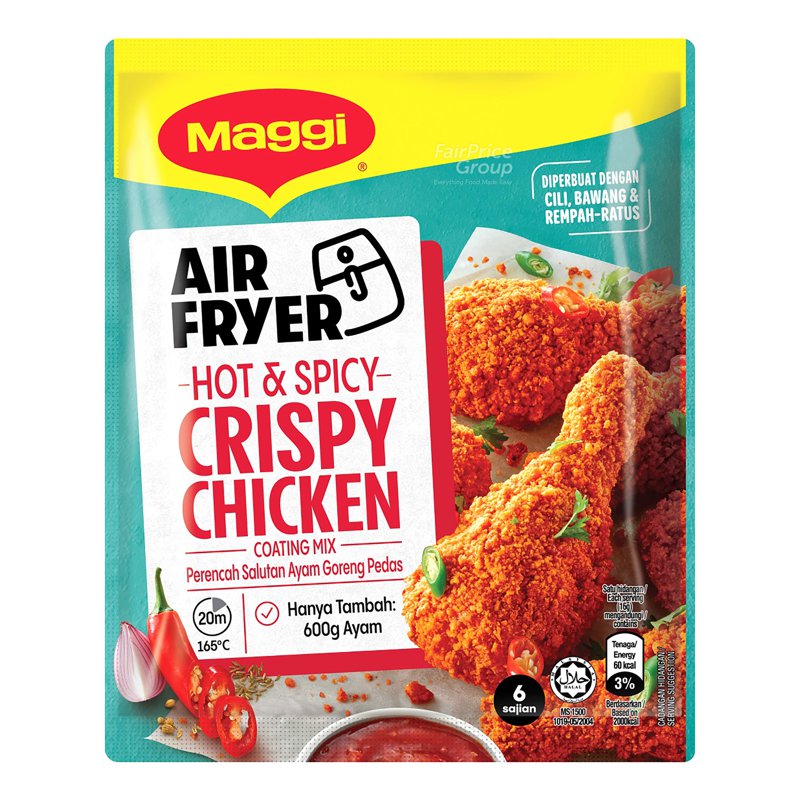 Maggi Airfryer Crispy Chicken Coating Mix - Hot & Spicy