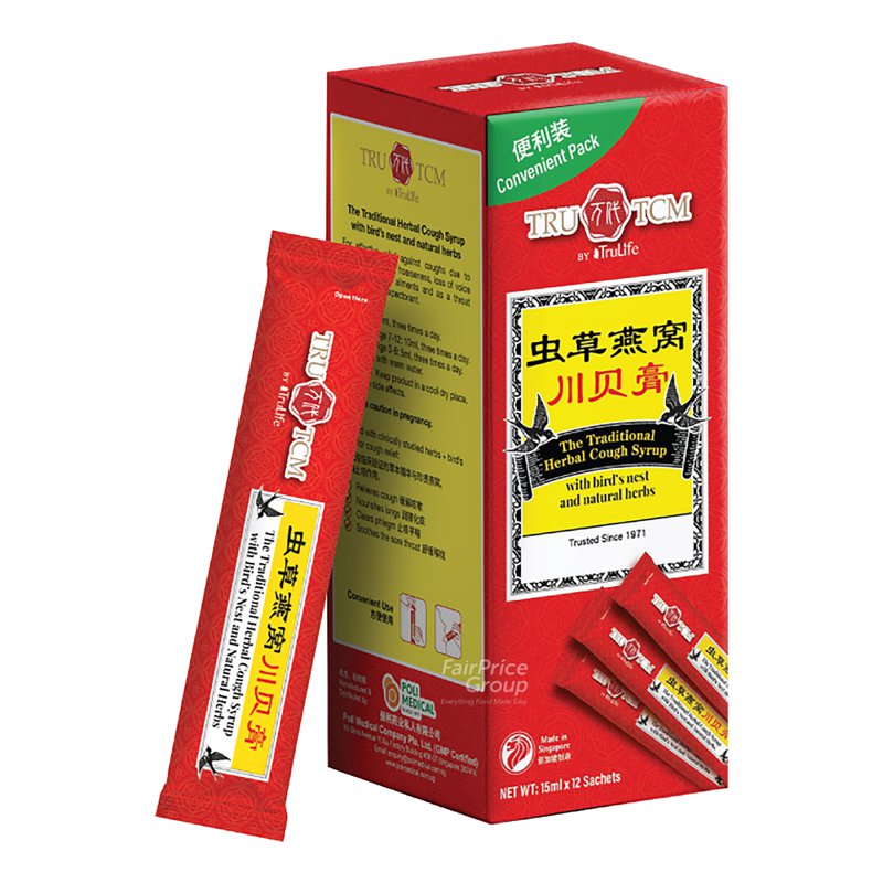Trulife Trutcm Bird Nest Cough Syrup Sachet