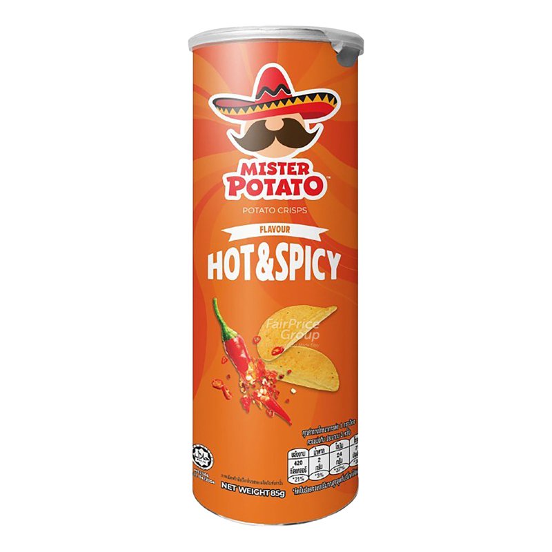 MAMEE Mister Potato Crisps - Hot & Spicy