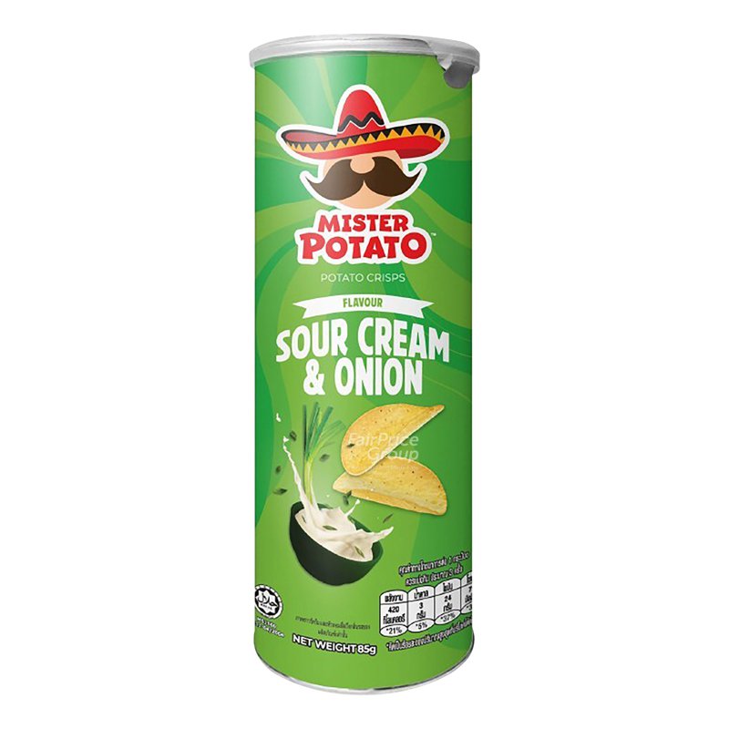MAMEE Mister Potato Crisps - Sour Cream & Onion