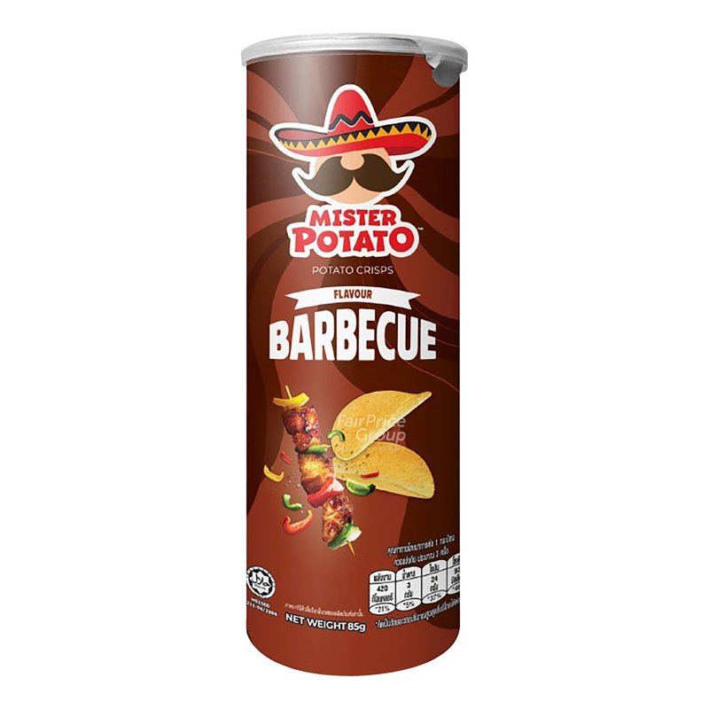 MAMEE Mister Potato Crisps - Bbq