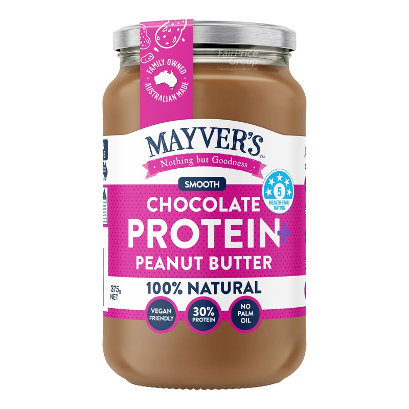 Mayver's Protein Fibre+ Peanut Butter - Chocolate