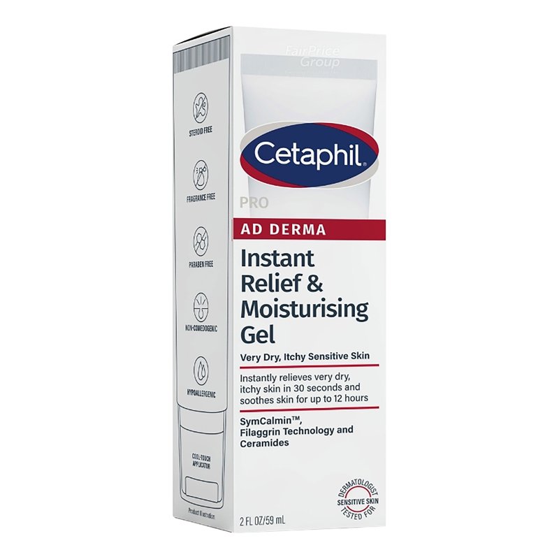 Cetaphil Pro Ad Derma Instant Relief & Moisturising Gel