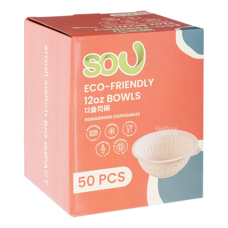 SOU Eco-Friendly Corn Bowl (SO-6910) 50 per pack