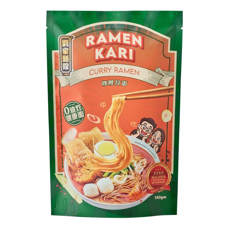 LIU JIA MIAN XIAN Curry Ramen