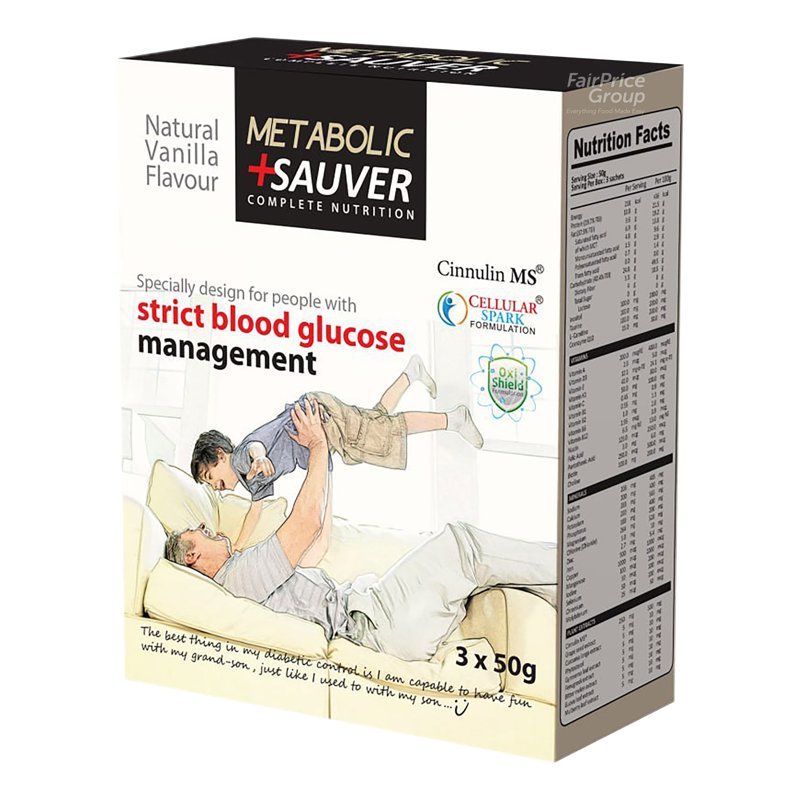 METABOLIC+ Sauver - Natural Vanilla Flavour