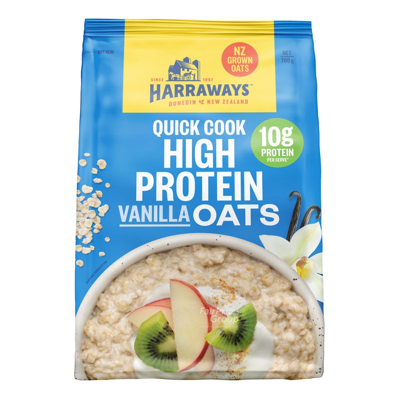 HARRAWAYS Oats - Quick Cook High Protein Vanilla