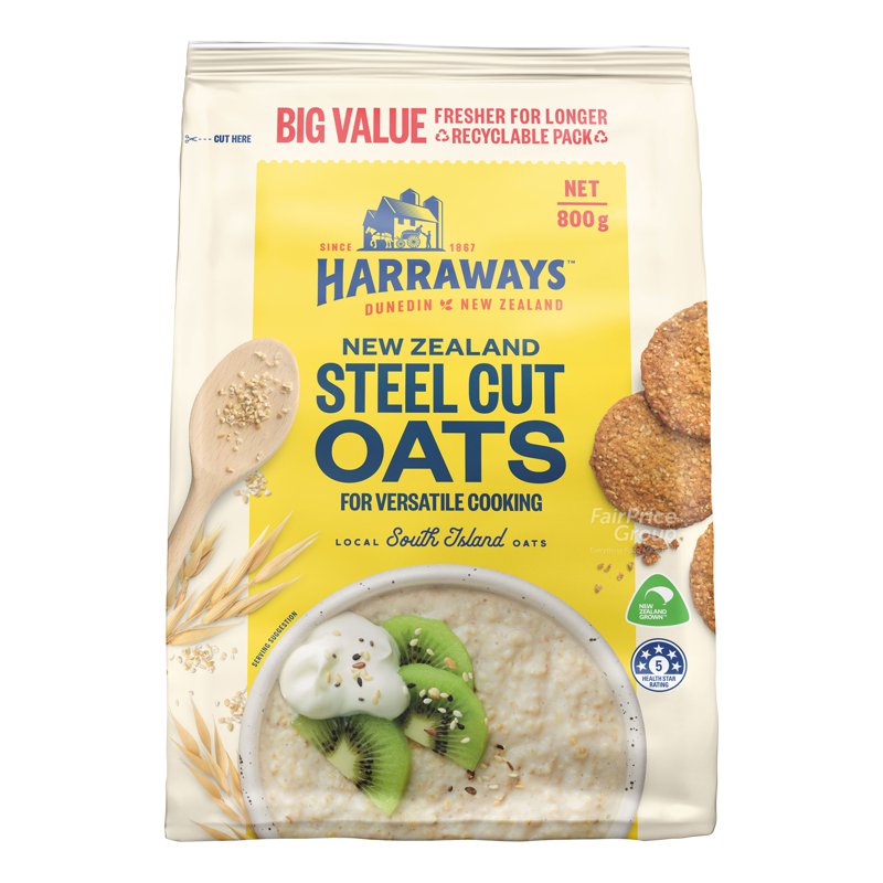 HARRAWAYS Oats - Steel Cut