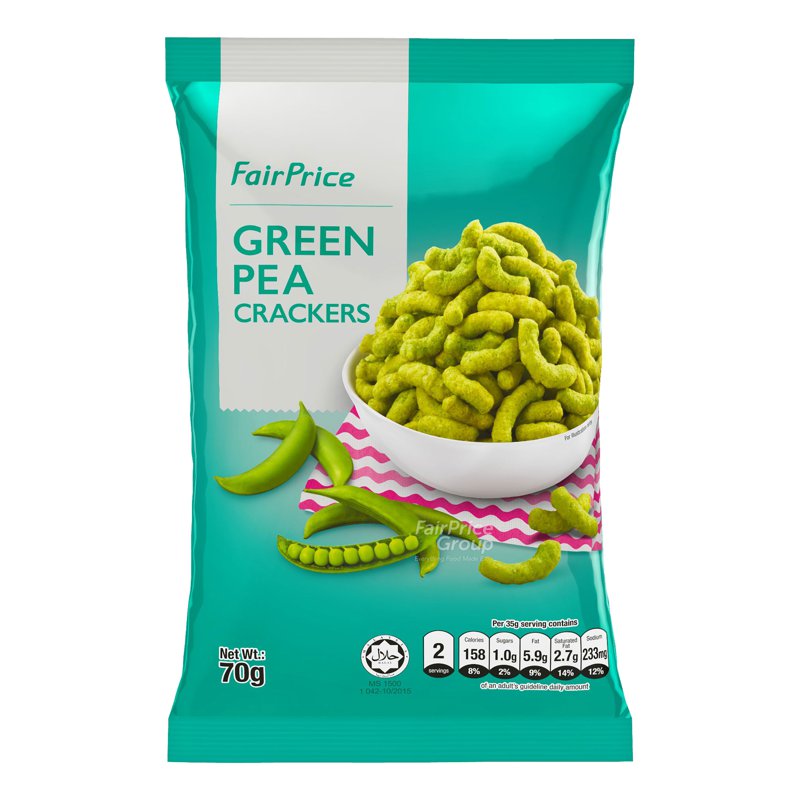 Fairprice Green Pea Crackers