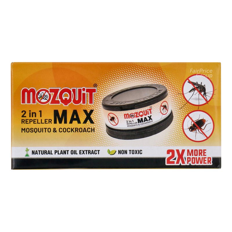 Mozquit Max 2 In 1 Repeller Mosquito & Cockroach