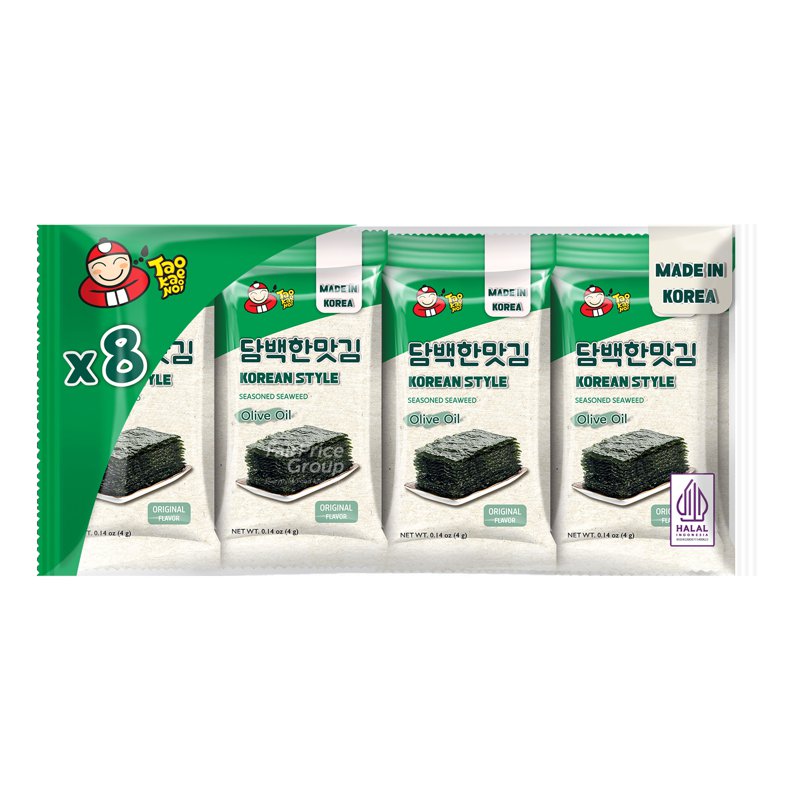 Tao Kae Noi Seasoned Seaweed - Original (Korean Style Olive Oil)