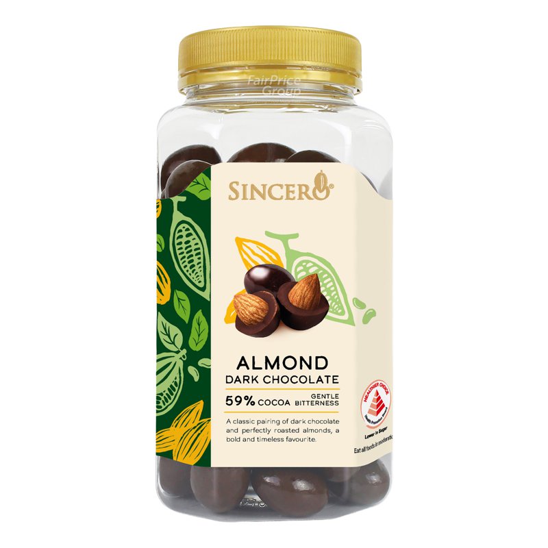 SINCERO Almond Dark Chocolate