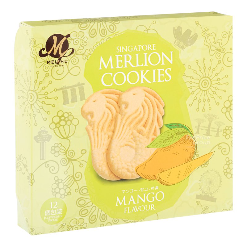 MEI SHU Merlion Cookies - Mango