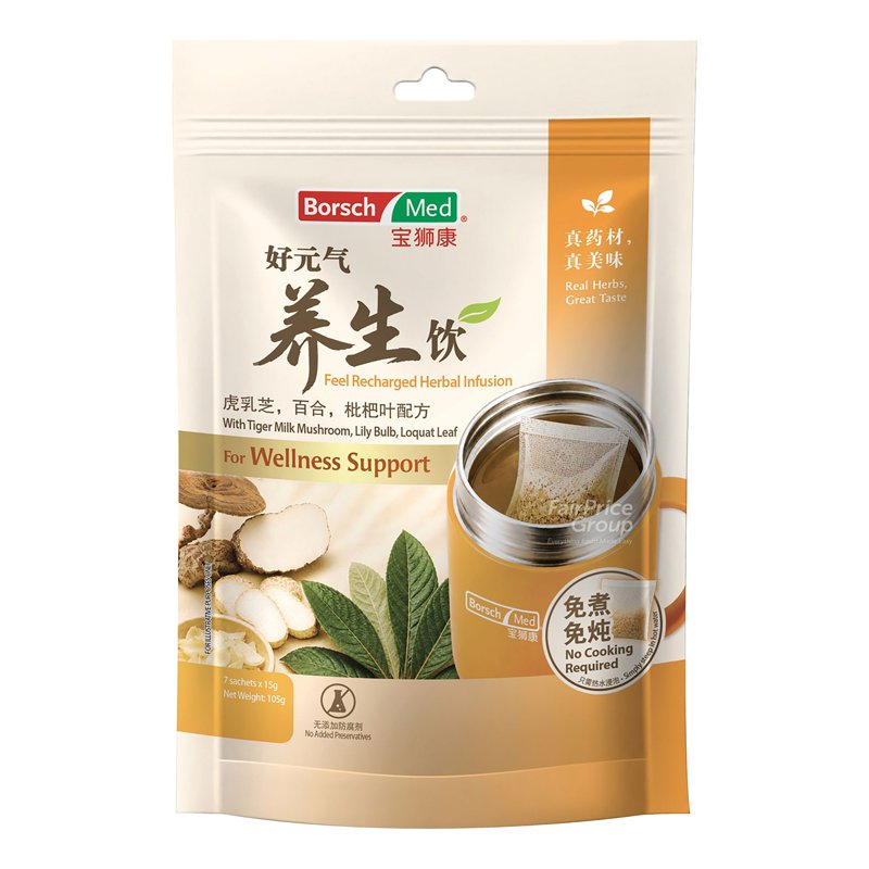 Borsch Med Feel Herbal Infusion - Recharged