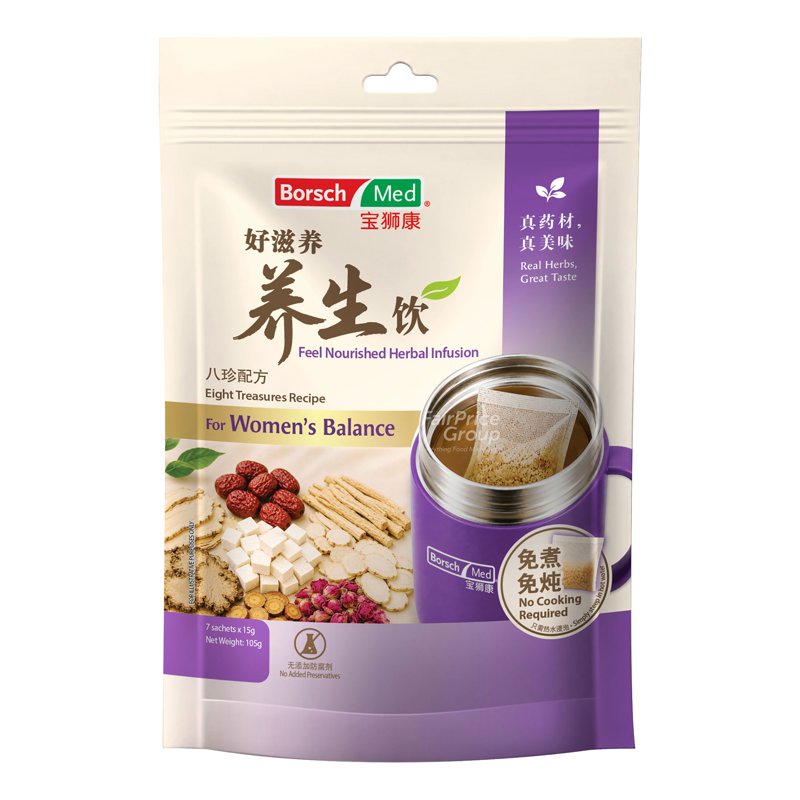 Borsch Med Feel Herbal Infusion - Nourished