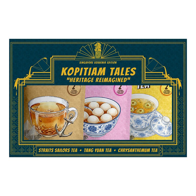 Kopitiam Tales Collection Tea - Heritage Wellness 6 per pack
