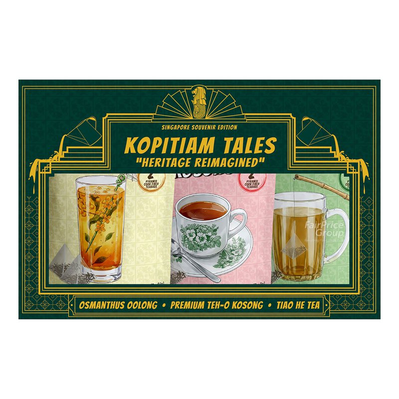 Kopitiam Tales Collection Tea - Classic 6 per pack