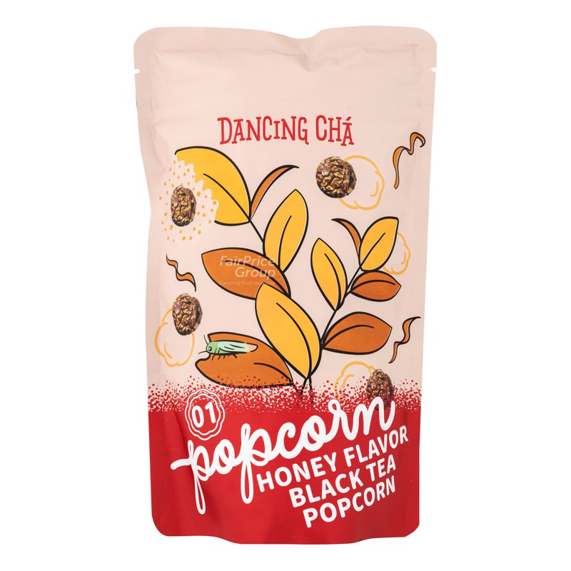 DANCING TEA Popcorn - Honey Scented Black Tea