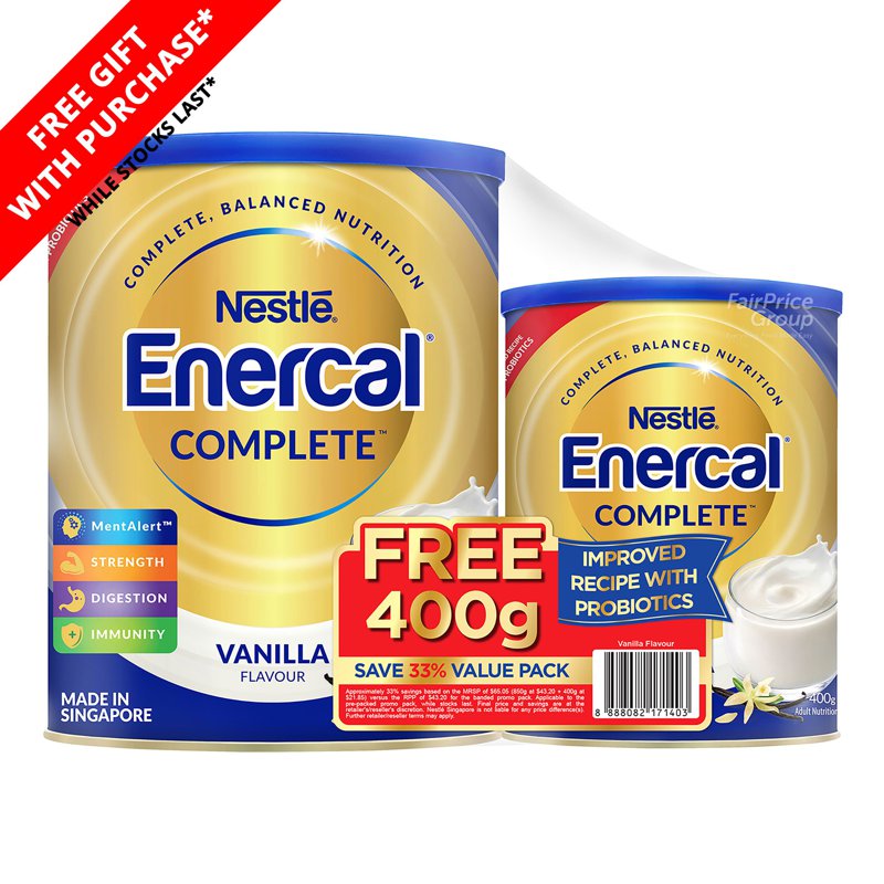 Enercal Nestle Enercal Complete + Free Pack + Free