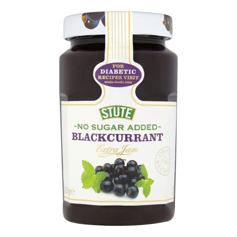 STUTE Diabetic Jam - Blackcurrant Extra Jam