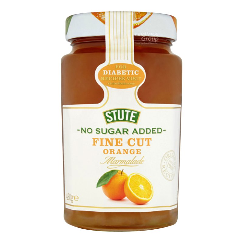 STUTE Diabetic Jam - Fine Cut Orange Marmalade
