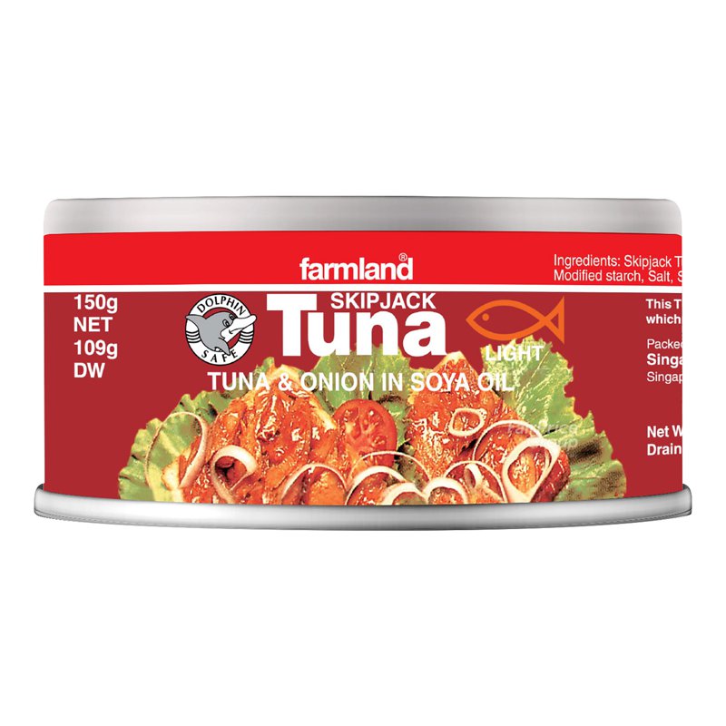 Farmland Skipjack Tuna - Tuna & Onion in Soya Oil
