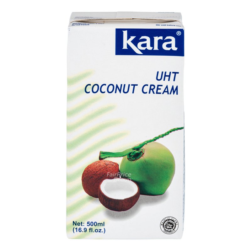 Kara Uht Natural Coconut Packet Cream