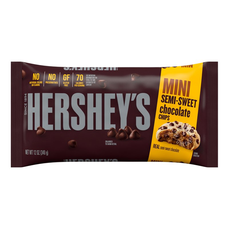 Hershey's Chocolate Mini Chips - Semi-Sweet