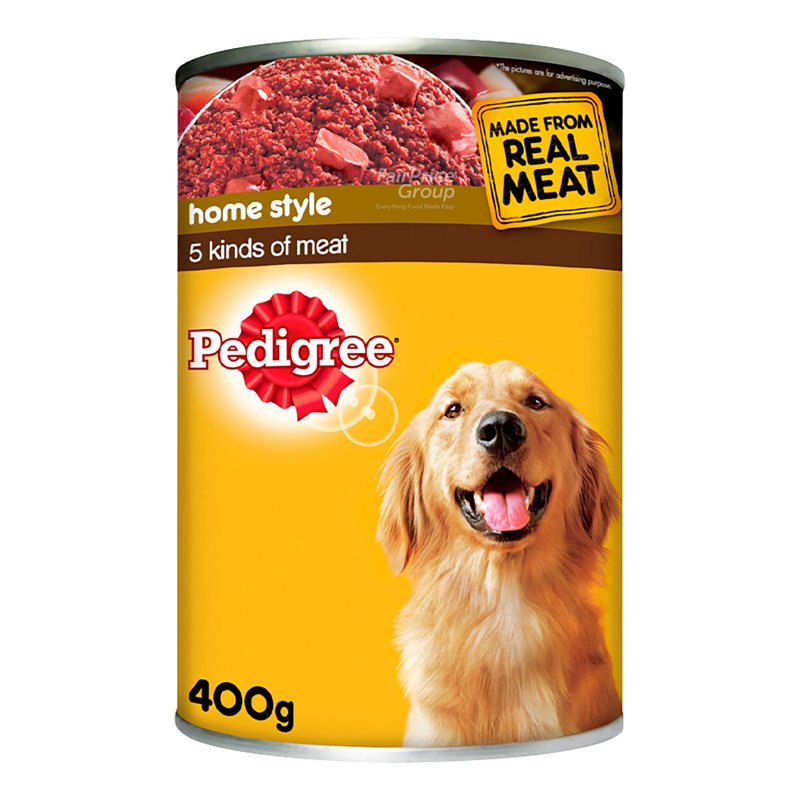 Pedigree Home Style Dog Wet Food - 5 Kinds Meat
