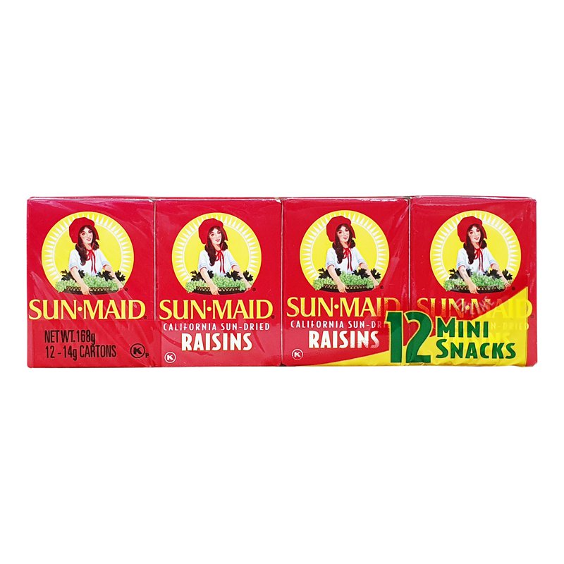 Sun-Maid Natural California Raisins - Mini Pack